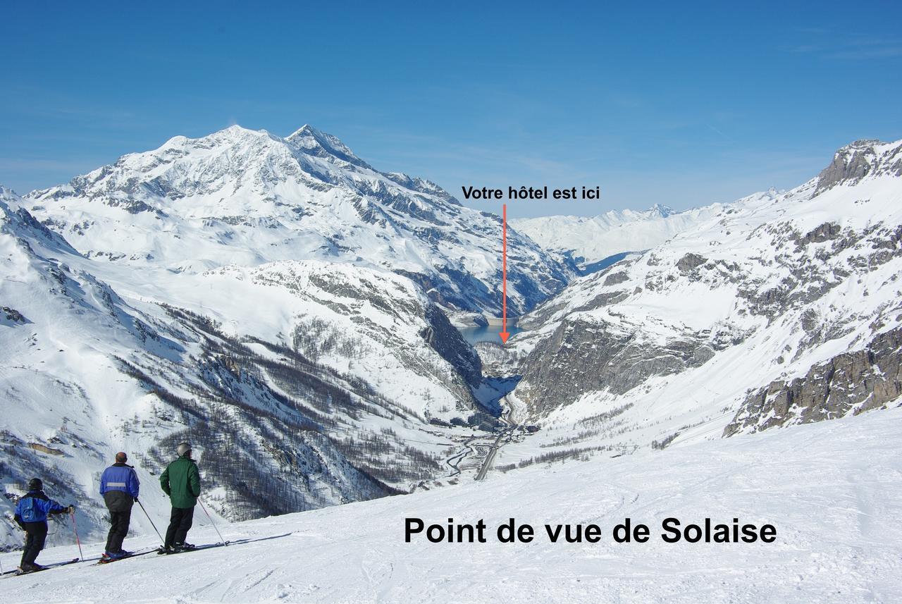 Les Seracs Val-dʼIsère Buitenkant foto